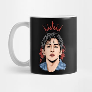 Ji Chang Wook black Mug